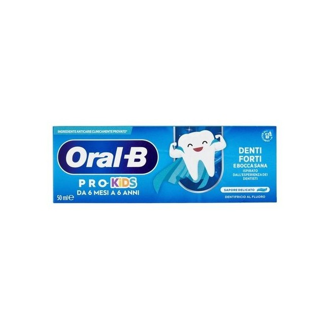 Procter & Gamble Oralb Dentifricio Kids 0-6 Anni 50 Ml