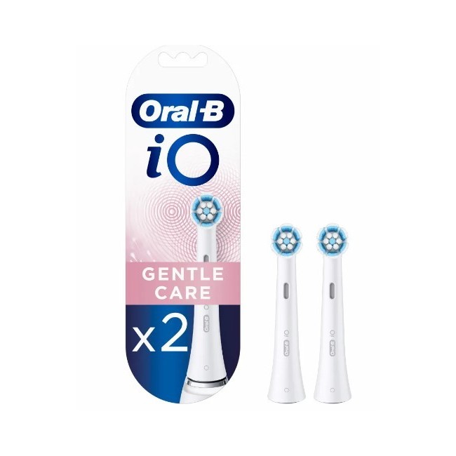 Oral-B Testine Di Ricambio Io Gentle Care Bianche 2 Pezzi