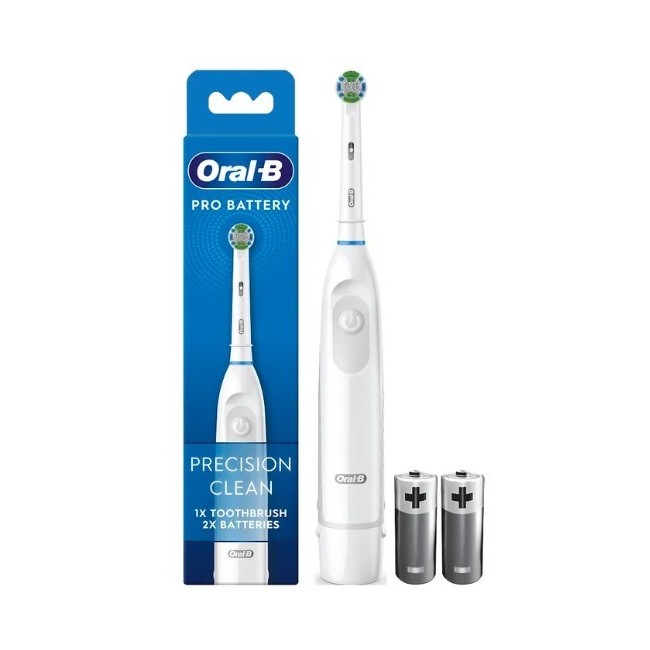 Oralb precision clean batteria spazzolino elettrico 