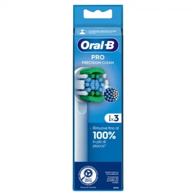 Procter & Gamble Oralb Power Refill Eb20-3 Precision Clean 3 Pezzi