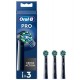 Procter & Gamble Oralb Power Refill Eb50 Crossaction Black 3 Pezzi