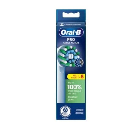 Procter & Gamble Oralb Power Refill Eb50r Crossaction 8 Pezzi