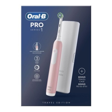 Procter & Gamble Oralb Pro 1 Rosa Spazzolino Elettrico+tc