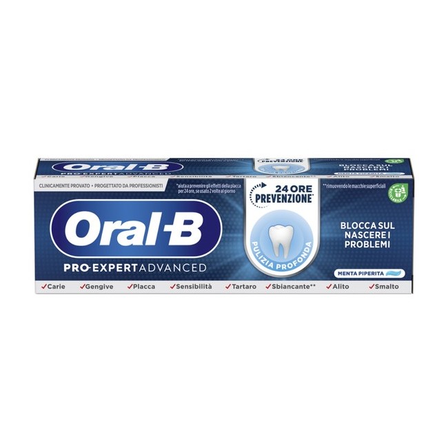 Procter & Gamble Oralb Proexpert Advance Dentifricio Pulizia Profonda 75 Ml