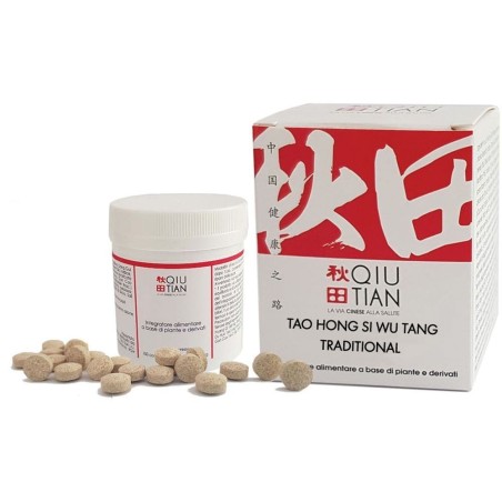 Qiu Tian Tao Hong Si Wu Tang Traditional 100 Compresse