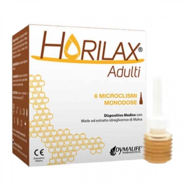 Horilax Adulti 6 Microclismi Monodose Da 6 G