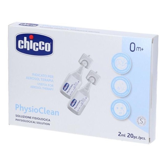 Chicco Soluzione Salina Isotonica Physioclean 20 Pezzi Da 2 Ml