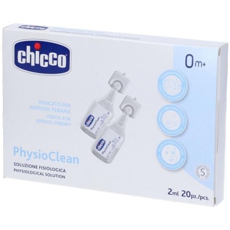 Chicco Soluzione Salina Isotonica Physioclean 20 Pezzi Da 2 Ml