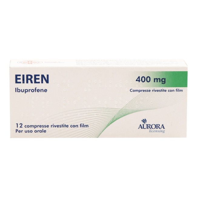 Ibuprofene Ratiopharm* 12 Compresse 400mg