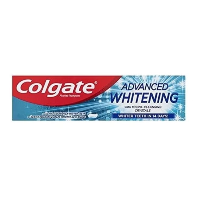 Colgate Dentifricio microdetergente bianco avanzato 100 ml