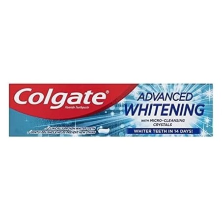 Colgate Dentifricio microdetergente bianco avanzato 100 ml