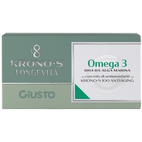 Giusto omega 3 kronos dha da alga marina veg 