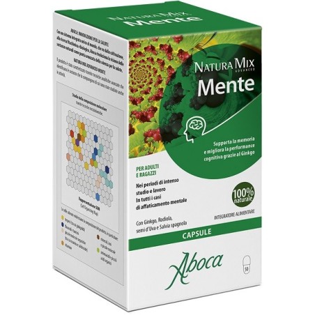 Aboca Natura mix advanced mente 50 opercoli