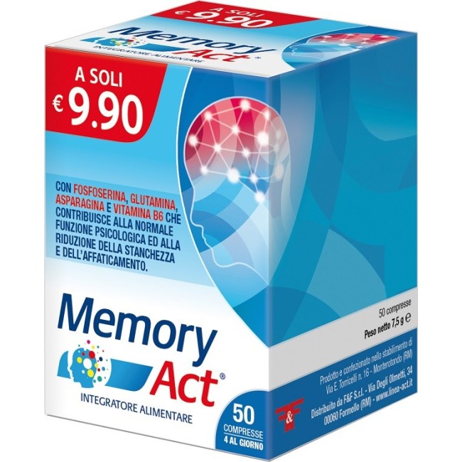 Memory act 50 compresse