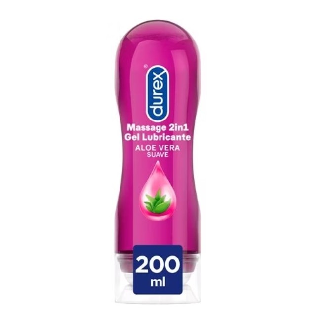 Durex Play Massage Aloe Vera Gel Da Massaggio e Lubrificante 200ml