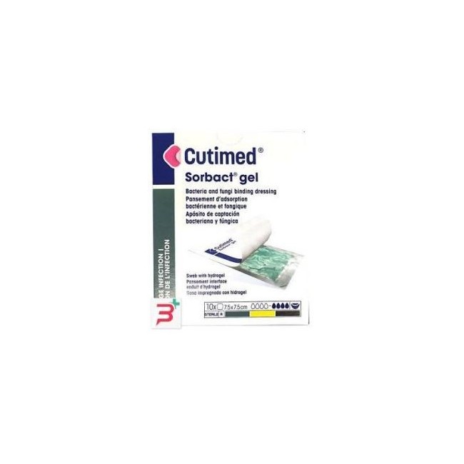 Essity Medicazione Adsorbente Di Captazione Batterica In Zaffo Cutimed Sorbact 2x50 Cm 20 Pezzi