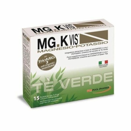 Mgk Vis Magnesio E Potassio Con The Verde 14 Bustine