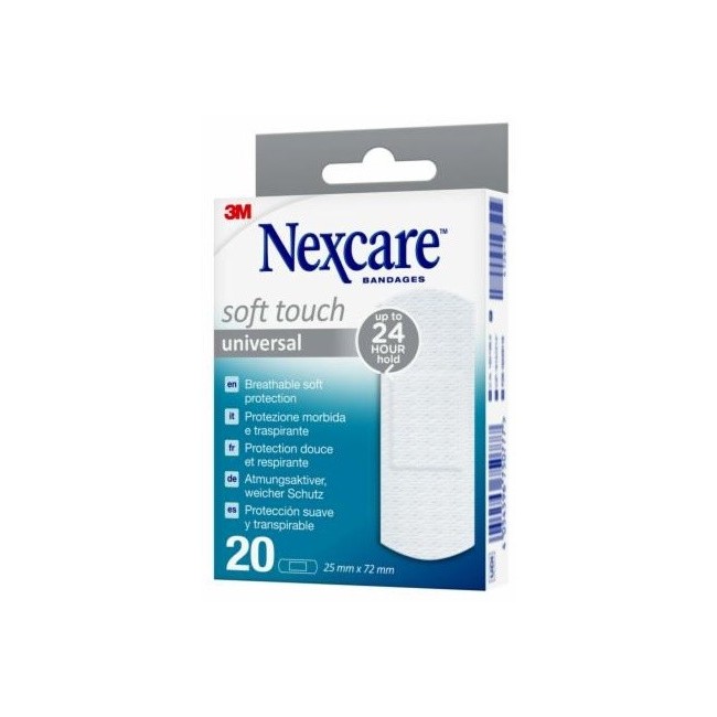 Polifarma Benessere Cerotto Preparato 3m Nexcare Soft N0520ns-1 25x72mm