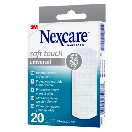 Polifarma Benessere Cerotto Preparato 3m Nexcare Soft N0520ns-1 25x72mm