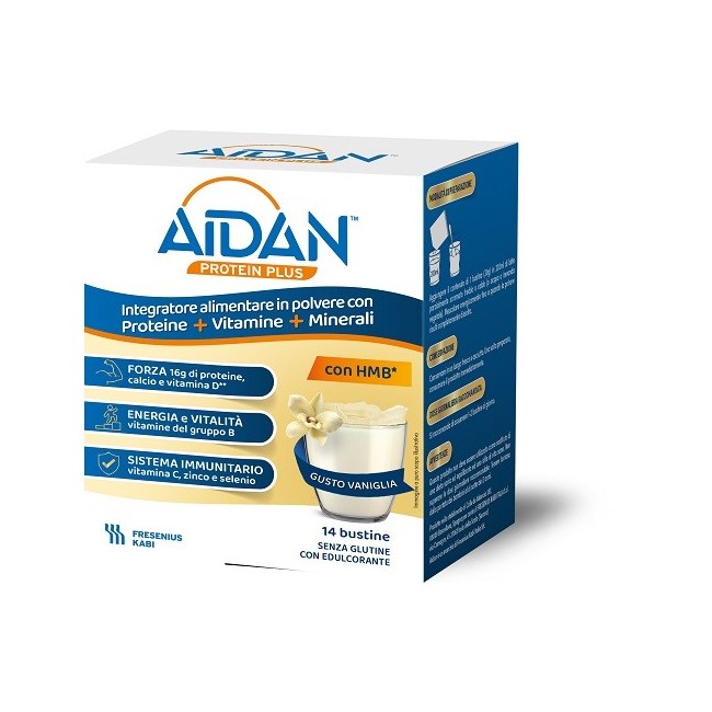 Aidan Protein Plus Vaniglia 14 Bustine