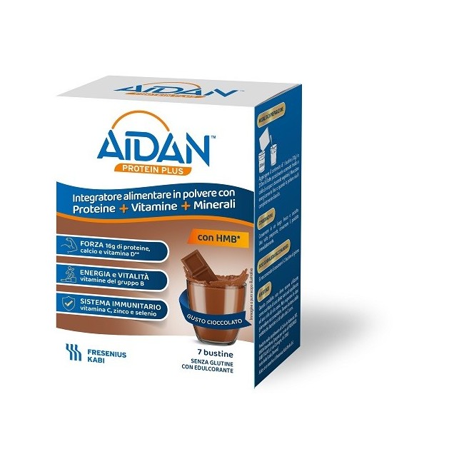  Aidan Protein Plus Cioccolato 7 Bustine