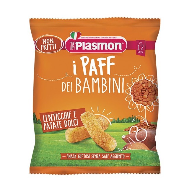 Plasmon Dry Snack Paff Lenticchie