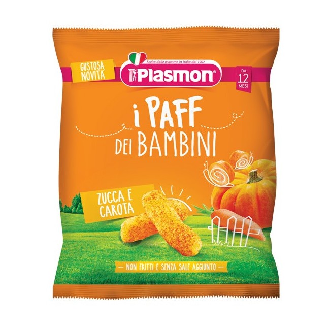 Plasmon Dry Snack Paff Zucca Carote