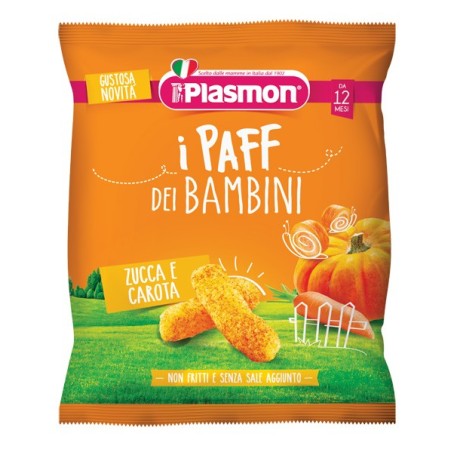 Plasmon Dry Snack Paff Zucca Carote