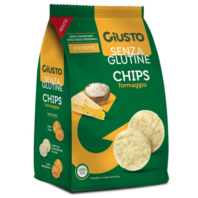 Giusto Senza Glutine Chips Formaggio 