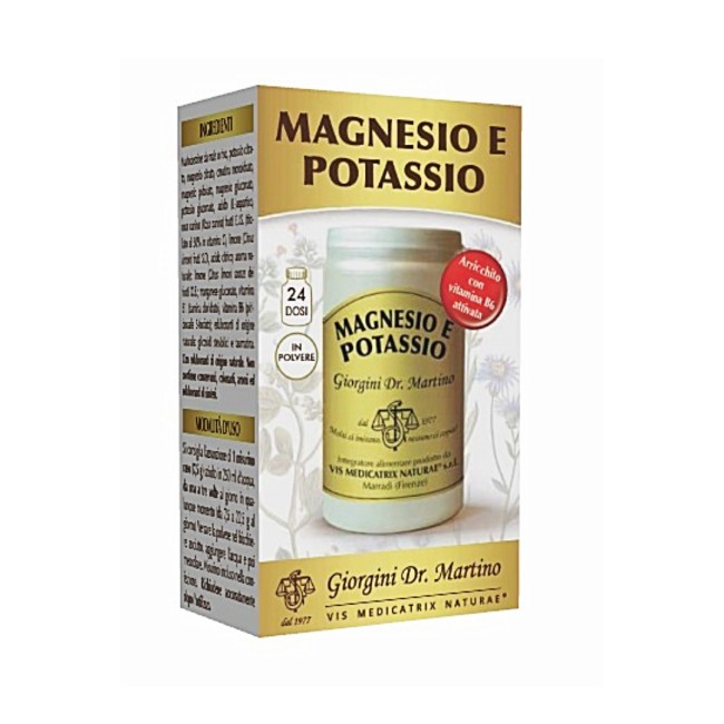 Dr Giorgini Magnesio E Potassio Polvere 180 G