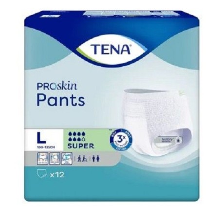  Tena Pants Super L 12 Pezzi