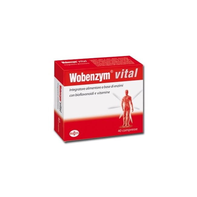 Wobenzym Vital 120 Compresse 4 Pezzi