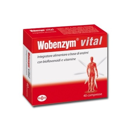 Wobenzym Vital 120 Compresse 4 Pezzi