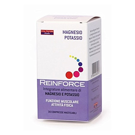 Vital Factors Italia Reinforce Magnesio + Potassio 30 Compresse