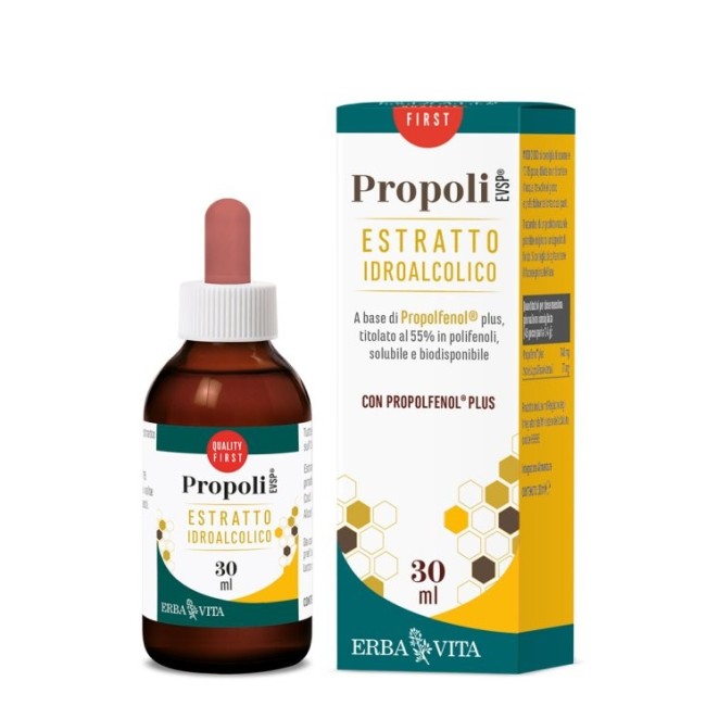 Erba Vita Propoli Evsp Estratto Idro No Alcool 30 Ml