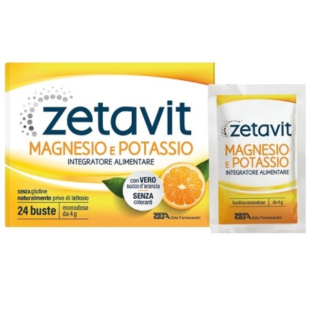 Zeta Farmaceutici Zetavit Magnesio Potassio s/z 24 bustine