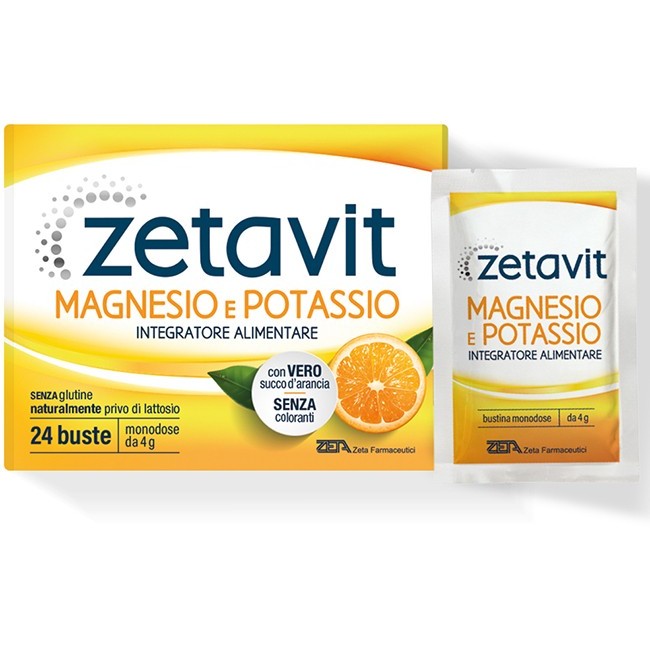 Zeta Farmaceutici Zetavit Magnesio Potassio 24 bustine