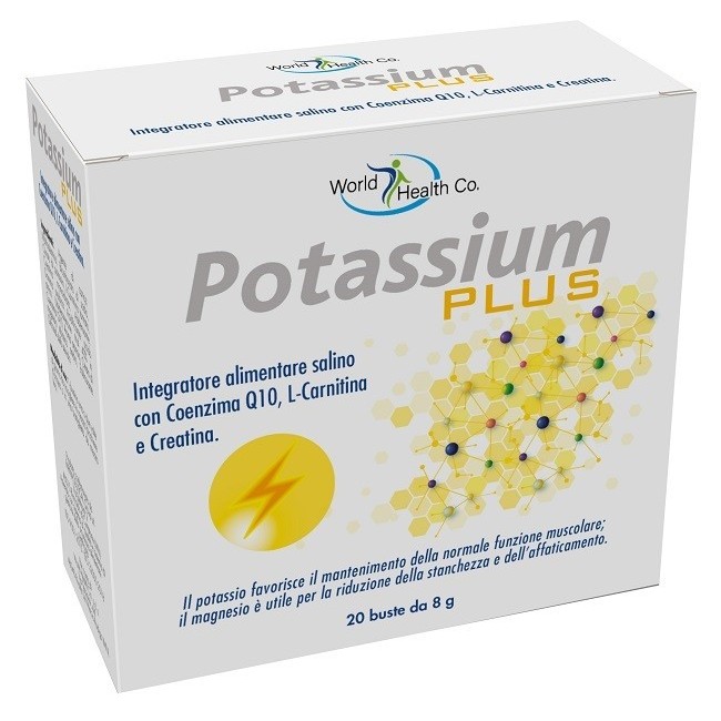 World Health Company Potassium Plus 20 bustine