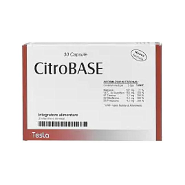 Citrobase 30 capsule 22 g integratore alimentare