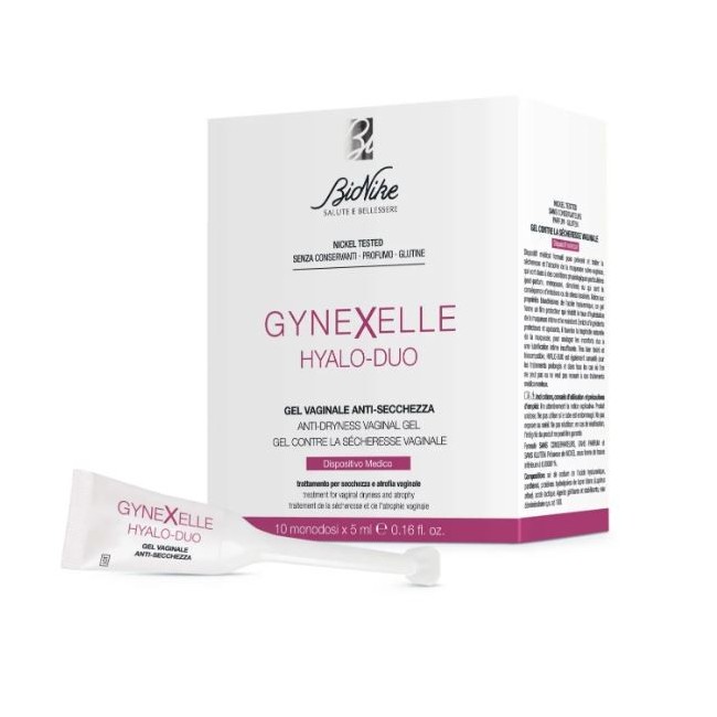 Gynexelle Hyalo-duo Gel Vaginale Anti-secchezza 10 Pezzi 15 Ml