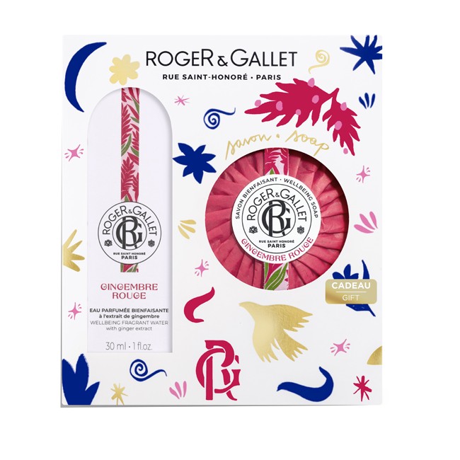 Set regalo Roger Gallet zenzero rosso da 30 ml