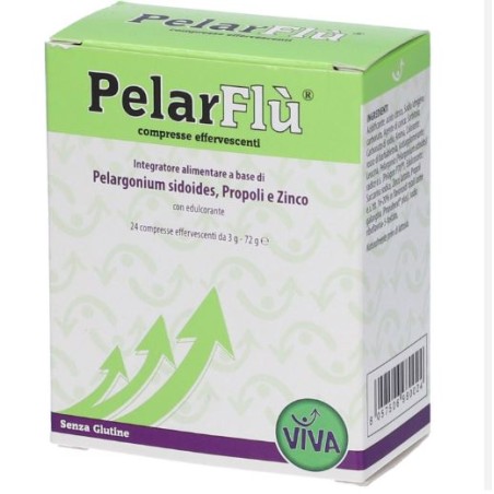 Pelarflu' 24 compresse effervescenti