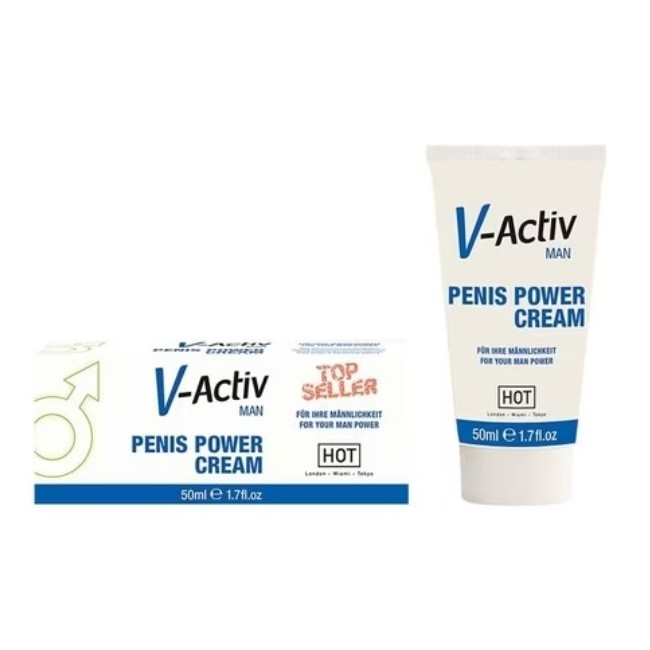 HOT V-Activ Penis Power crema da uomo 50ml