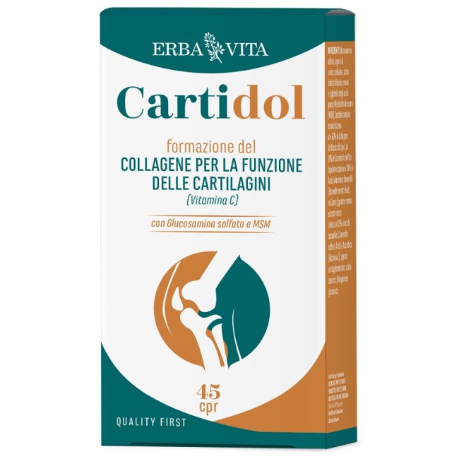 Erba Vita Cartidol integratore 45 Compresse