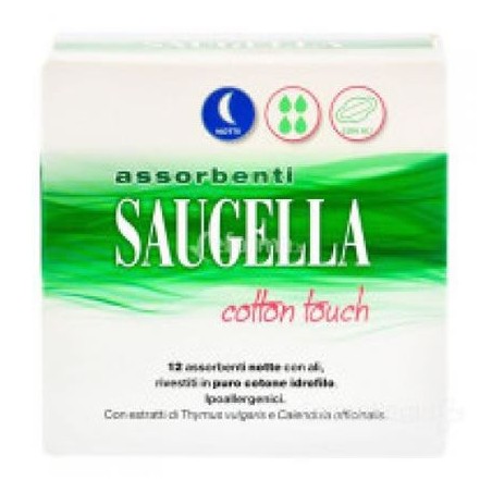 Saugella Assorbenti Notte 12 Assorbenti