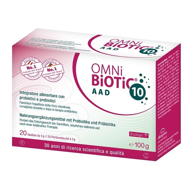 Omni Biotic 10 Aad Kids 20 Bustine Da 25 G