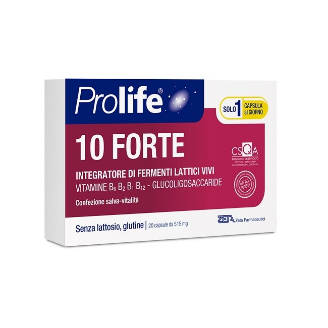 Prolife 10 Forte 20 Capsule