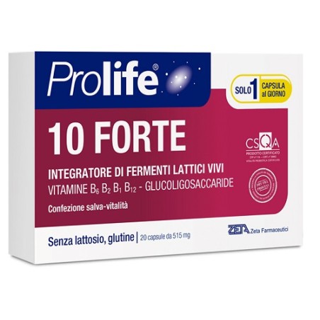 Prolife 10 Forte 20 Capsule