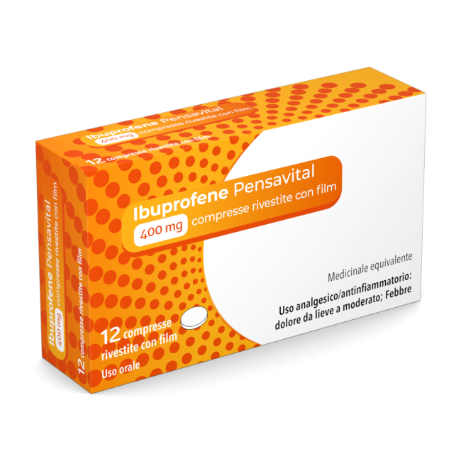 Ibuprofene Pensavital 400 Mg Compresse