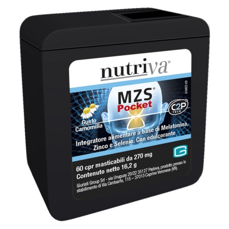 Nutriva Mzs Pocket 60 Compresse Masticabili